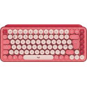 Logitech POP Keys Wireless Mechanical Keyboard With Emoji Keys - HEARTBREAKER_ROSE - UK - INTNL