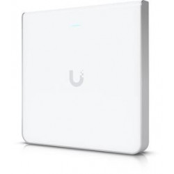 Ubiquiti Přístupový bod Multi-band UniFi U6 Enterprise In-Wall, WiFi 6E, Swittch 4-port 1Gb, MIMO 2.4 5 6 GHz, PoE-in