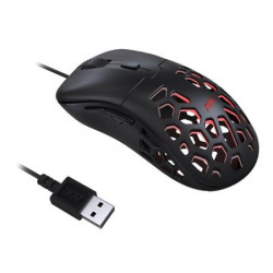 AOC GM510B optická herní drátová myš 1ms 16000DPI USB 2.0 6 tlačítek černá