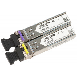 MikroTik S-4554LC80D Gigabit MiniGBIC modul, SM, 80km, 1490nm,1550nm (SFP)