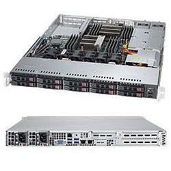SUPERMICRO 1U server 2x LGA3647, iC622, 12x DDR4 ECC R, 10x 2,5 HS(8xSATA+2xSATA NVMe), M.2, 2x750W, 2x10GbE, IPMI, WIO