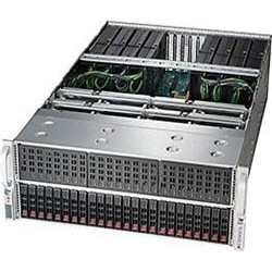 SUPERMICRO 4U GPU server 2xLGA-3647, C622, 24x DDR4 ER, 24x HS (2,5"), 8x GPU ready, 2+2 2000W, 2x10Gb BaseT,IPMI