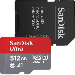 SanDisk Ultra microSDXC 512GB 150MB s + adaptér