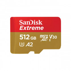 SanDisk Extreme microSDXC 512GB 190MB s + adaptér