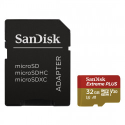 SanDisk Extreme PLUS microSDHC 32GB 100MB s + ada.