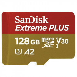 SanDisk Extreme PLUS microSDXC 128GB 200MB s +ada.