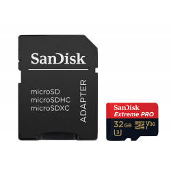 SanDisk Extreme PRO microSDHC 32GB 100MB s + ada.