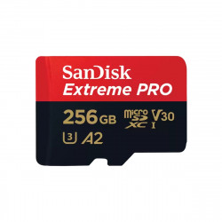 SanDisk Extreme PRO microSDXC 256GB 200MB s + ada.