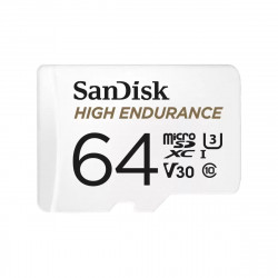 SanDisk High Endurance microSDXC 64GB + adaptér