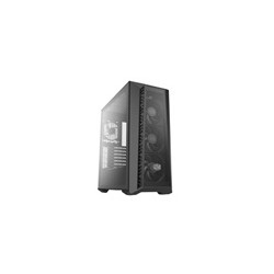 Cooler Master case MasterBox 520 Mesh Blackout Edition, mini-ITX, bez zdroje, průhledná bočnice
