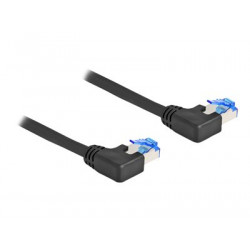 RJ45 Network Cable Cat.6A S FTP left ang, RJ45 Network Cable Cat.6A S FTP left ang