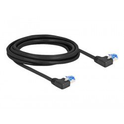 RJ45 Network Cable Cat.6A S FTP left ang, RJ45 Network Cable Cat.6A S FTP left ang