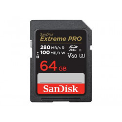 Extreme PRO 64GB V60 UHS-II 280 100MBs
