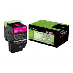 Lexmark 702M - Purpurová - originální - kazeta s barvivem LCCP, LRP - pro Lexmark CS310dn, CS310n, CS410dn, CS410dtn, CS410n, CS510de, CS510dte