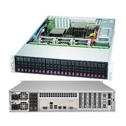 SUPERMICRO 2U chassis 24x 2,5"HS (20x SAS SATA +4x SAS SATA NVMe), 2x1200W (80PLUS titanium)