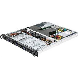 ASRock Rack 1U server 1x AM4, X570, 4x DDR4 ECC, 4x SATA 3,5HS, 2x M.2, PCIe4 x16, 2x 10Gb + 2x 1Gb LAN, 400W, IPMI
