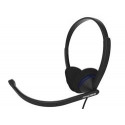 KOSS sluchátka CS200i, 20Hz - 22kHz, 102dB mW, 3.5mm jack, 2.4m, mikrofon - černá