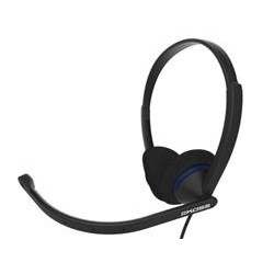 KOSS sluchátka CS200i, 20Hz - 22kHz, 102dB mW, 3.5mm jack, 2.4m, mikrofon - černá