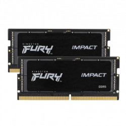 Kingston FURY Impact SO-DIMM DDR5 32GB 6400MHz CL38 2x16GB Black