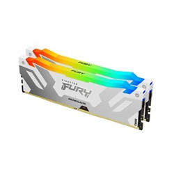 KINGSTON DIMM DDR5 (Kit of 2) FURY Renegade White RGB XMP 32GB 6800MT s CL36