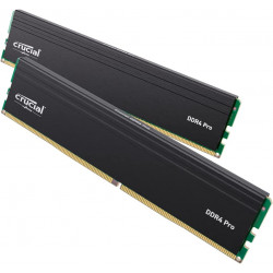 Crucial Pro DDR4 32GB 3200MHz CL22 2x16GB Black