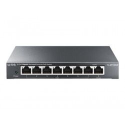 TP-Link TL-RP108GE - Přepínač - řízený - 7 x 10 100 1000 (vstup PoE) + 1 x 10 100 1000 (výstup PoE) - desktop - Reverse PoE