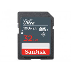 SanDisk Ultra - Paměťová karta flash - 32 GB - UHS Class 1 Class10 - SDHC UHS-I