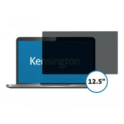 Kensington - Filtr pro zvýšení soukromí k notebooku - dvoucestné - odstranitelné - 12.5" - černá
