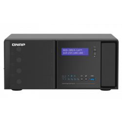 QNAP řízený switch QGD-3014-16PT-8G (16x GbE PoE+, 4core CPU, 4x SATA, 8GB RAM, 2x HDMI, 3x USB)