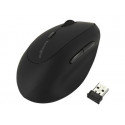 Kensington Pro Fit Ergo Wireless Mouse - Vertikální myš - ergonomický - levák - 6 tlačítka - bezdrátový - 2.4 GHz
