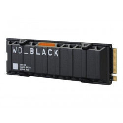 WD Black SN850 NVMe SSD WDBAPZ0010BNC - SSD - 1 TB - interní - M.2 2280 - PCIe 4.0 x4 (NVMe) - integrovaný chladič