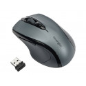 Kensington Pro Fit Mid-Size - Myš - pravák - optický - 5 tlačítka - bezdrátový - 2.4 GHz - bezdrátový přijímač USB - tuhově šedý