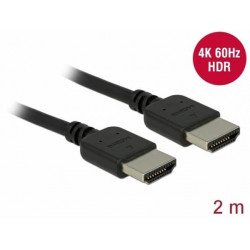Delock Premium HDMI kabel 4K 60 Hz 2 m