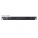 Aten PE0210S Základní 1U PDU s přepěťovou ochranou 16A Vstup C20 výstup 10X C13