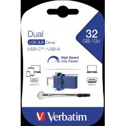 VERBATIM Store 'n' Go Dual Drive 32GB USB 3.0 USB-C