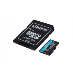 KINGSTON 512GB microSDXC Canvas Go! Plus 170R 100W U3 UHS-I V30 Card + SD Adapter