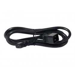 APC - Elektrický kabel - IEC 60320 C13 do IEC 60320 C20 - 1.98 m - černá - - pro P N: SMT2200I-AR, SMT2200R2I-AR, SMT3000I-AR, SMT3000R2I-AR, SRT1500XLI, SRT2200XLI-KR