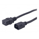 APC - Elektrický kabel - IEC 60320 C19 do IEC 60320 C14 - 2 m - černá - - pro P N: SCL500RMI1UC, SCL500RMI1UNC, SMTL750RMI2UC, SRT1500RMXLI, SRT1500XLI, SRT2200XLI-KR