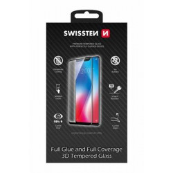 SWISSTEN OCHRANNÉ SKLO ULTRA DURABLE 3D APPLE IPHONE X XS ČERNÉ