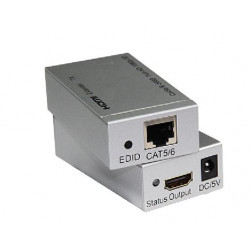 PremiumCord HDMI extender na 60m přes jeden kabel Cat5e Cat6