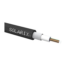Solarix Univerzální kabel CLT Solarix 12vl 50 125 LSOH Eca OM4 černý SXKO-CLT-12-OM4-LSOH