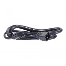 APC - Elektrický kabel - IEC 60320 C19 do IEC 60320 C20 - 61 cm - černá - pro P N: AP98892F, AP98894F, AP98896F, SUVTR30KHS, SUVTR40KH4B5S, SUVTR40KH5B5S, SUVTR40KHS