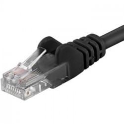 Premiumcord Patch kabel CAT6a S-FTP, RJ45-RJ45, AWG 26 7 1,5m černá