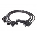 APC - Elektrický kabel - IEC 60320 C13 do IEC 60320 C14 - 61 cm - černá -