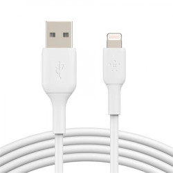 Belkin Lightning kabel, 15cm, bílý