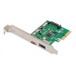 Digitus Karta PCIe, USB Type-C + USB Type-A až 10 GB s