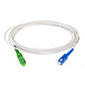 OPTIX SC APC-SC FLEXI optický patch cord G.657B3 2mm 3m bílý simplex