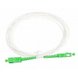 OPTIX SC APC-SC APC FLEXI optický patch cord G.657B3 2mm 5m bílý simplex