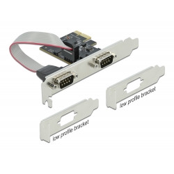 Delock PCI Express Karta na 2 x Sériový RS-232