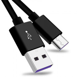 PremiumCord Kabel USB 3.1 C M - USB 2.0 A M, Super fast charging 5A, černý, 2m